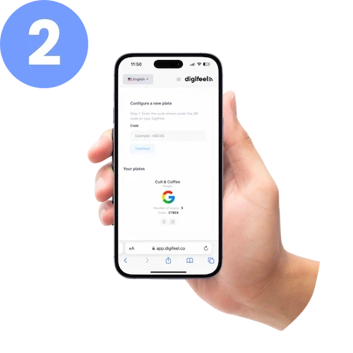 Configure the destination on a phone